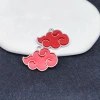 Zinc alloy cartoon auspicious cloud pendants, DIY jewelry accessories, shoe and hat decorative alloy pendants, necklace accessories wholesale Application Scenario
